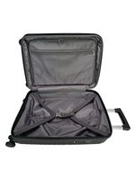 Mala de bordo lansay preto expansível linha orium rodas 360° e tsa