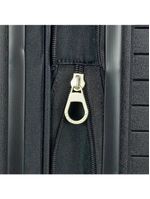 Mala de bordo lansay preto expansível linha orium rodas 360° e tsa