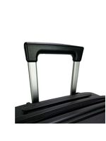 Mala de bordo lansay preto expansível linha orium rodas 360° e tsa