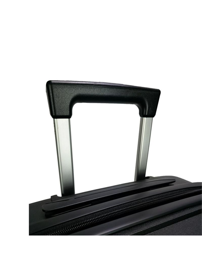 Mala de bordo lansay preto expansível linha orium rodas 360° e tsa