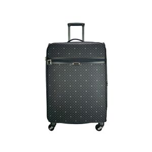 Mala de viagem grande munique preto 77cm rodas giro 360º