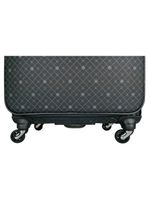 Mala de viagem grande munique preto 77cm rodas giro 360º