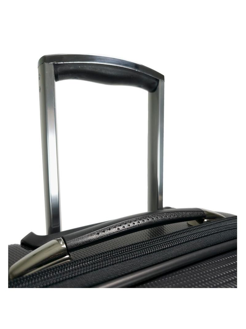 Mala de viagem lansay média 23kg em abs  titan preta