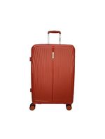 Mala média 23kg coral expansível linha premium rodas 360°