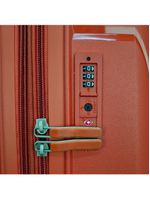 Mala média 23kg coral expansível linha premium rodas 360°