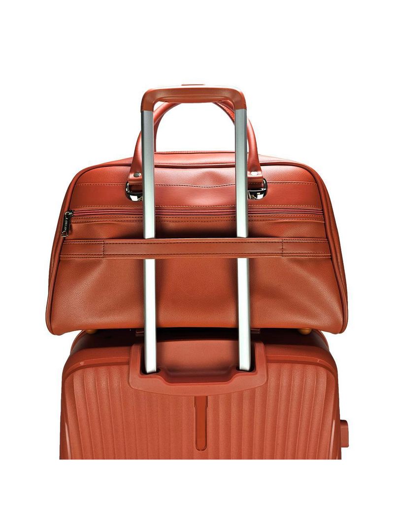 Bolsa de viagem g lansay noblesse - coral