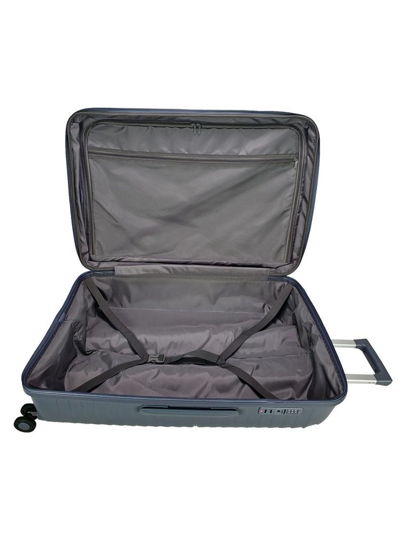 Mala grande lansay cinza expansível linha orium rodas 360