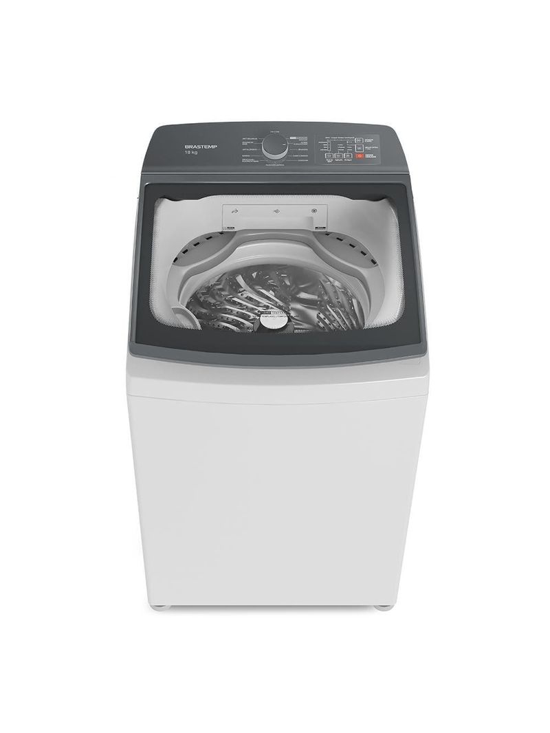 Lavadora de roupas brastemp bwf18ab com ciclo tira manchas advanced e ciclo antibolinha branca - 18kg