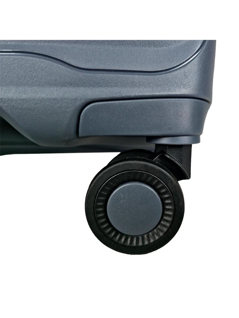 Mala média 23kg lansay cinza expansível linha orium rodas 360° tsa