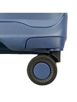 Mala grande lansay azul expansível linha orium rodas 360 tsa