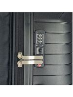 Mala grande lansay preto expansível linha orium rodas 360 tsa