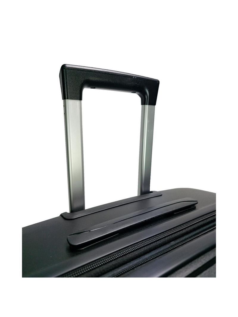 Mala grande lansay preto expansível linha orium rodas 360 tsa