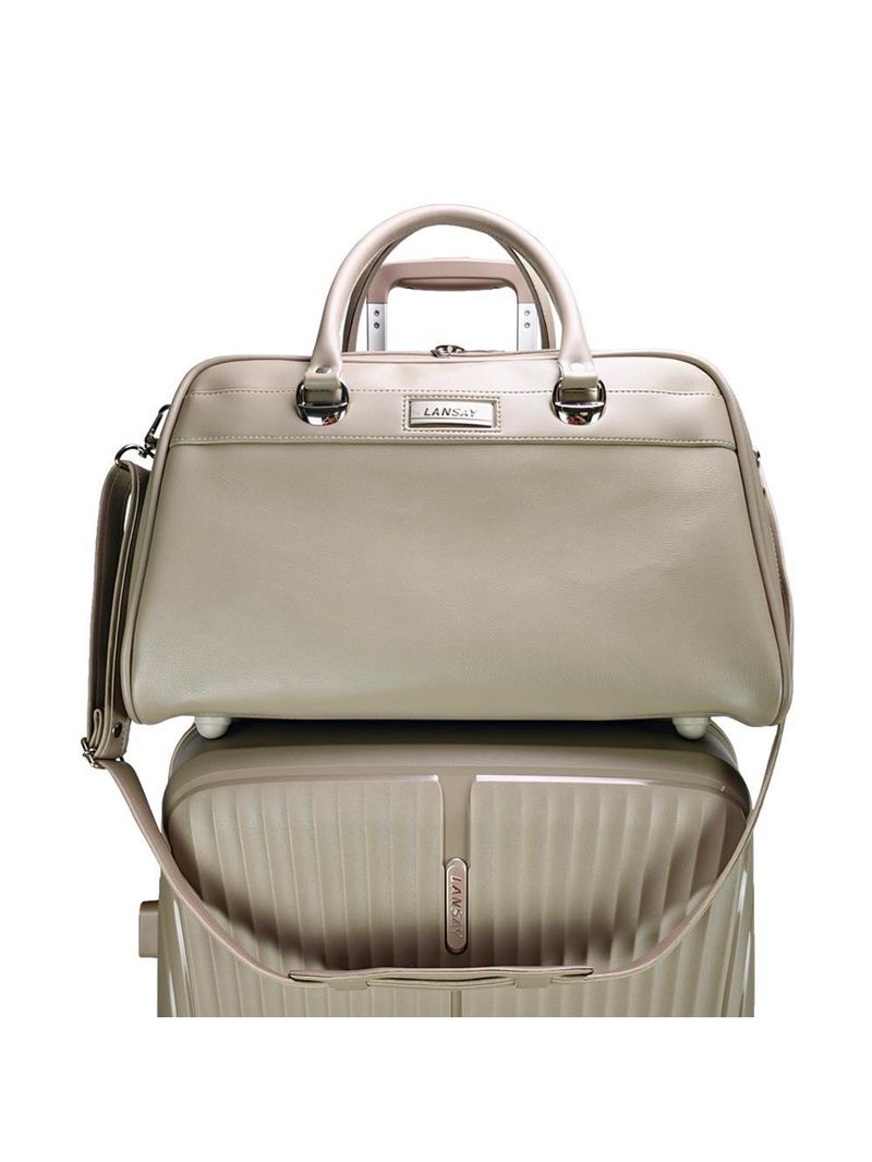Bolsa de viagem g lansay noblesse - bege