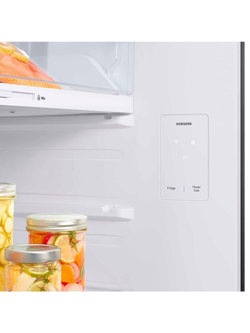 Geladeira smart samsung frost free duplex rt42 com spacemax e all around cooling 411l bivolt - inox look