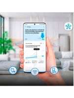 Geladeira smart samsung frost free duplex rt42 com spacemax e all around cooling 411l bivolt - inox look