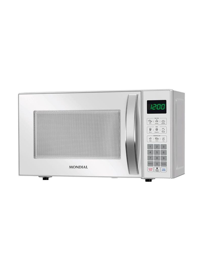 Micro-ondas mondial mo-01-21-w com função tira odor e manter aquecido branco - 21l