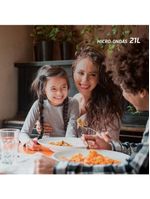 Micro-ondas mondial mo-01-21-w com função tira odor e manter aquecido branco - 21l