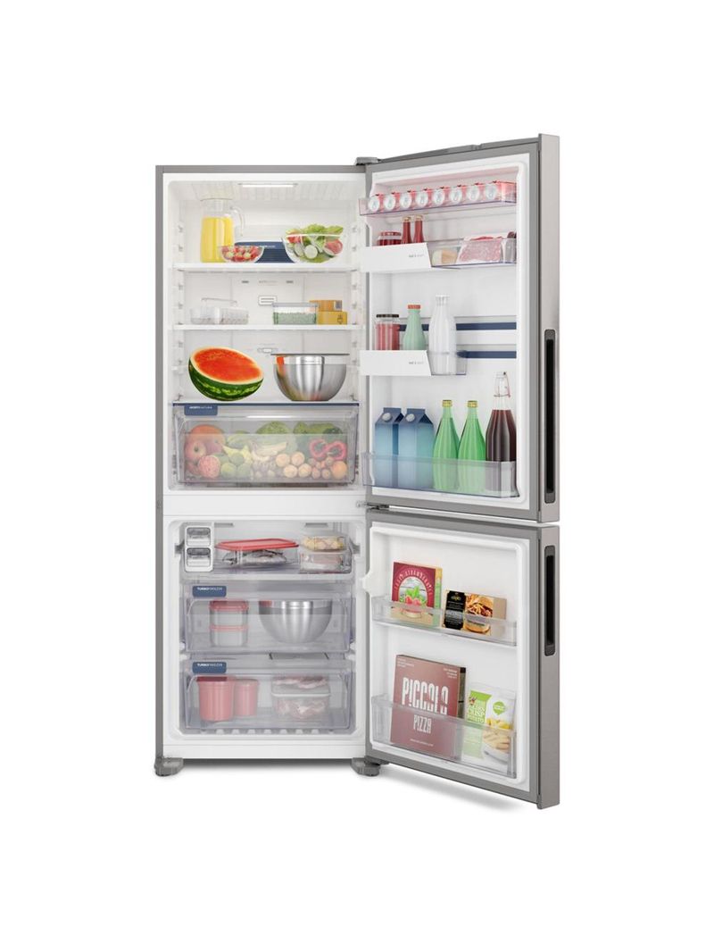 Geladeira electrolux ib7s frost free inverse efficient autosense look 490l inox