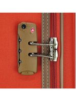 Mala de viagem média lansay oxford telha 66cm rodas 360º e tsa