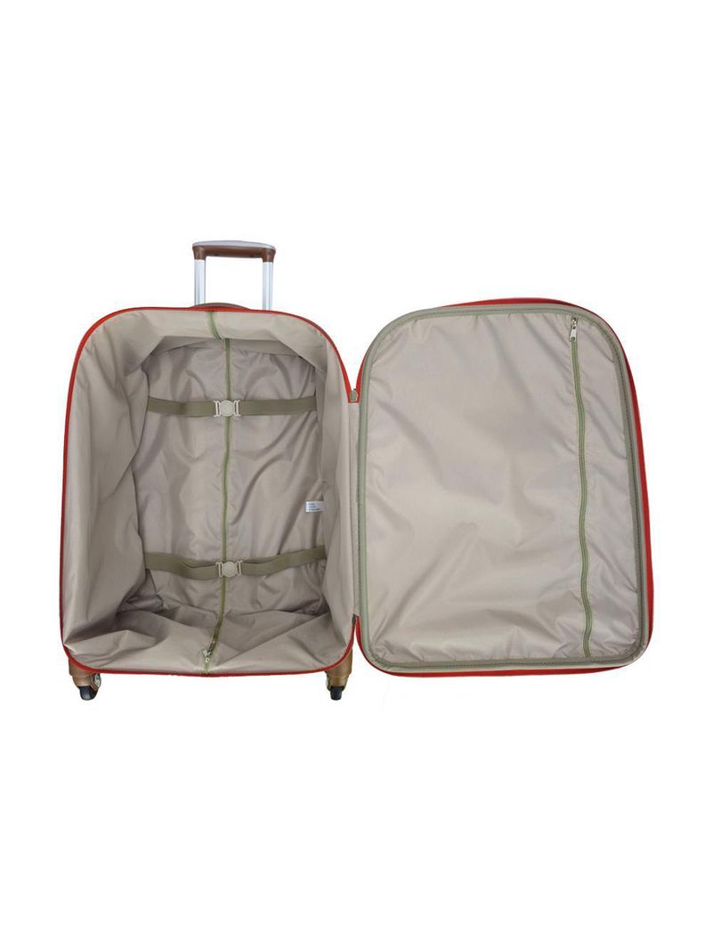 Mala de viagem média lansay oxford telha 66cm rodas 360º e tsa