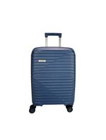 Mala de bordo lansay azul expansível linha orium rodas 360° e tsa