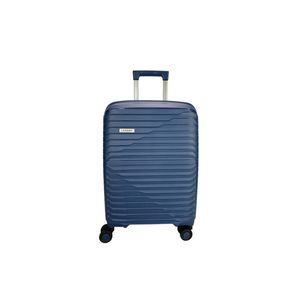 Mala de bordo lansay azul expansível linha orium rodas 360° e tsa