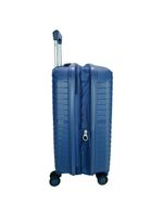 Mala de bordo lansay azul expansível linha orium rodas 360° e tsa