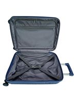 Mala de bordo lansay azul expansível linha orium rodas 360° e tsa