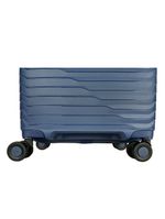 Mala de bordo lansay azul expansível linha orium rodas 360° e tsa