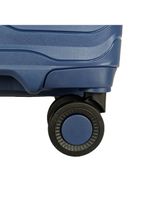 Mala de bordo lansay azul expansível linha orium rodas 360° e tsa