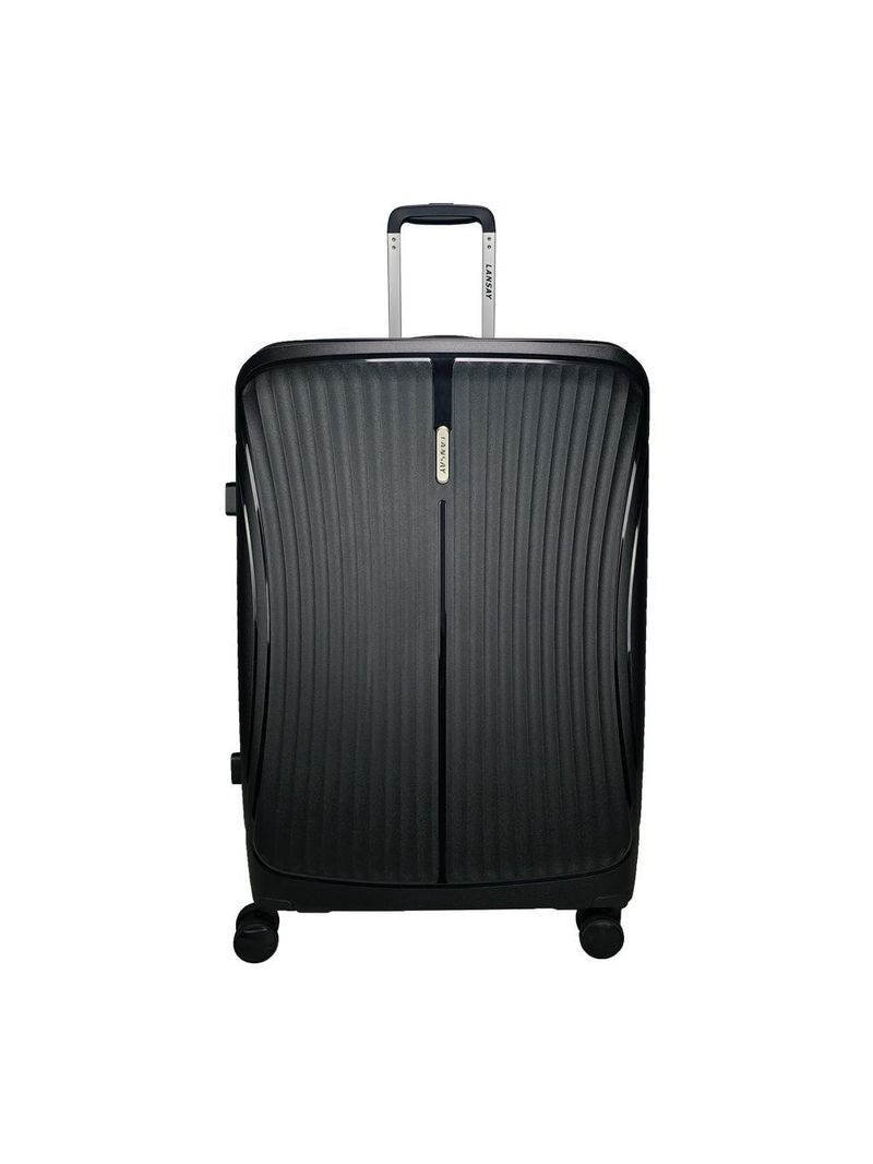 Mala grande preto expansível linha premium rodas 360°