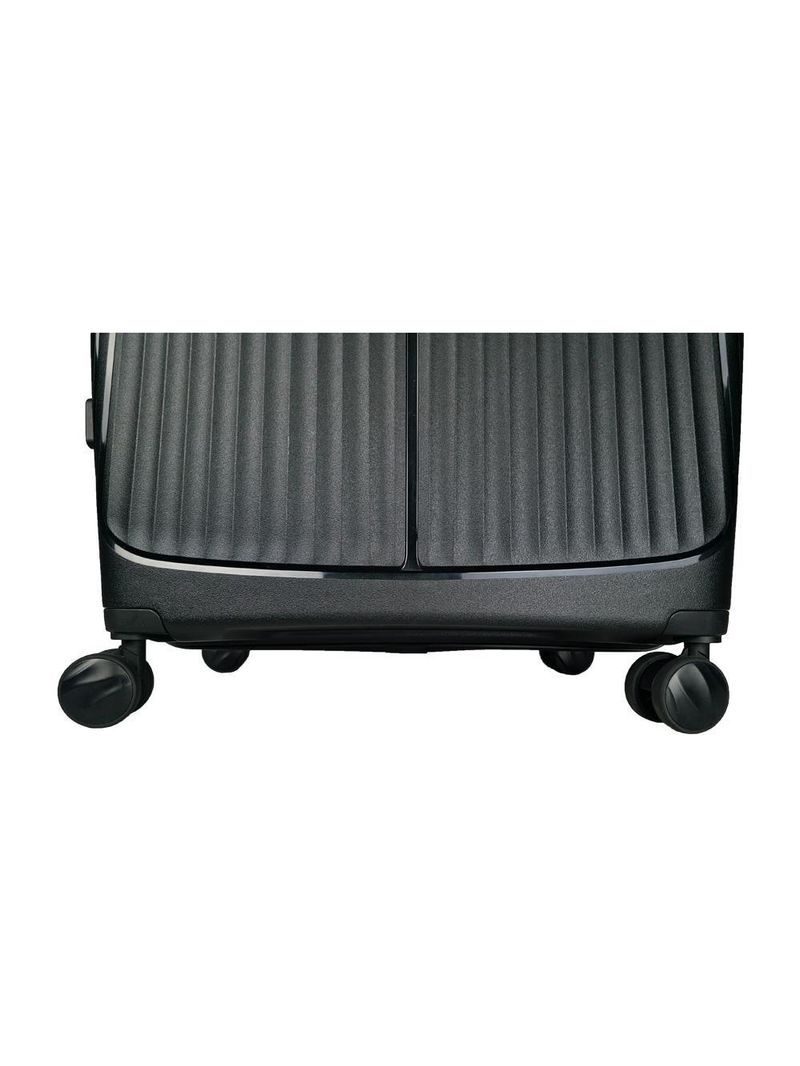 Mala grande preto expansível linha premium rodas 360°