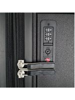 Mala grande preto expansível linha premium rodas 360°