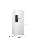 Geladeira consul frost free crm50lb duplex branca com função turbo, iluminação em led e filtro antiodor 410 litros