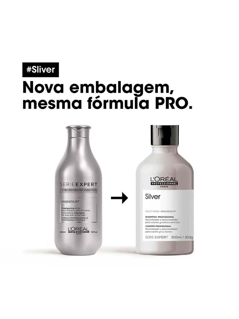 L'oréal professionnel magnesium silver - shampoo