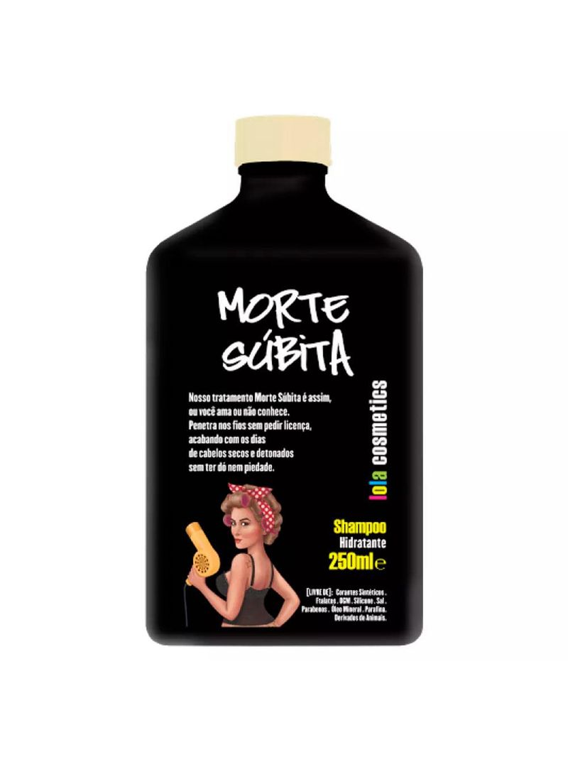 Lola cosmetics morte súbita kit - shampoo + máscara