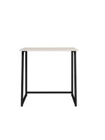 Mesa Escrivaninha Dobrável Para Notebook Aço Fit Off White