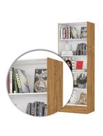 Estante Clarice 180cm Em Mdp Carioca Móveis Cinamomo