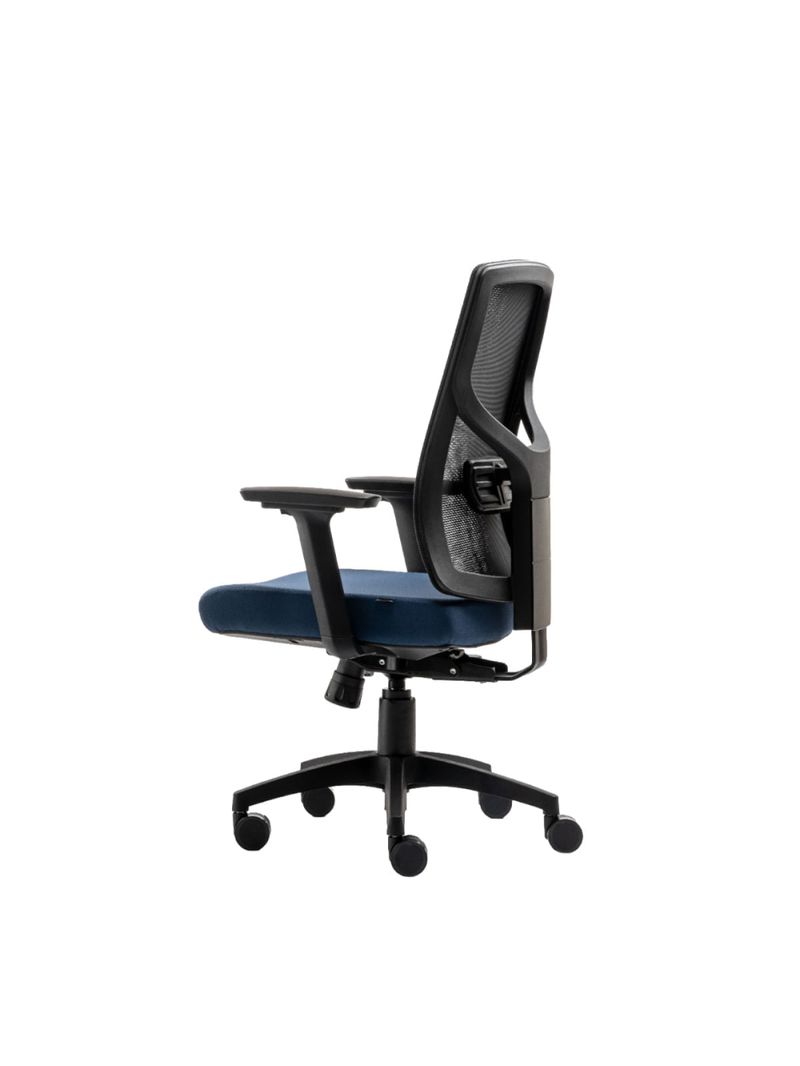 Cadeira de Escritório Pluri Diretor Azul Marinho Preto Syncron Roal