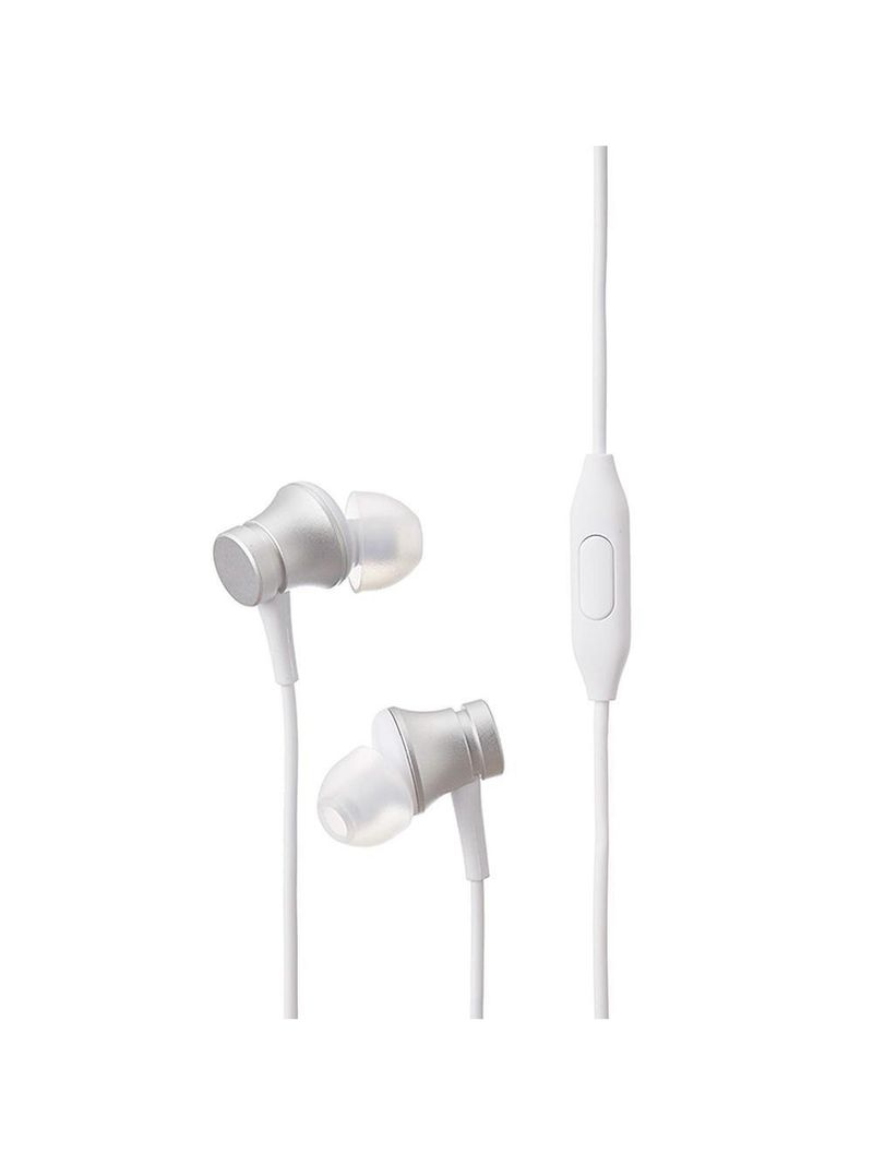 Fone De Ouvido Com Fio Mi In-ear Basic Xiaomi Prata