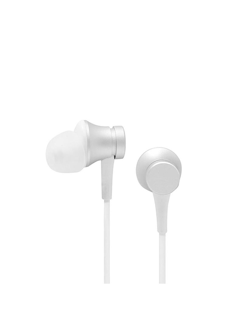 Fone De Ouvido Com Fio Mi In-ear Basic Xiaomi Prata