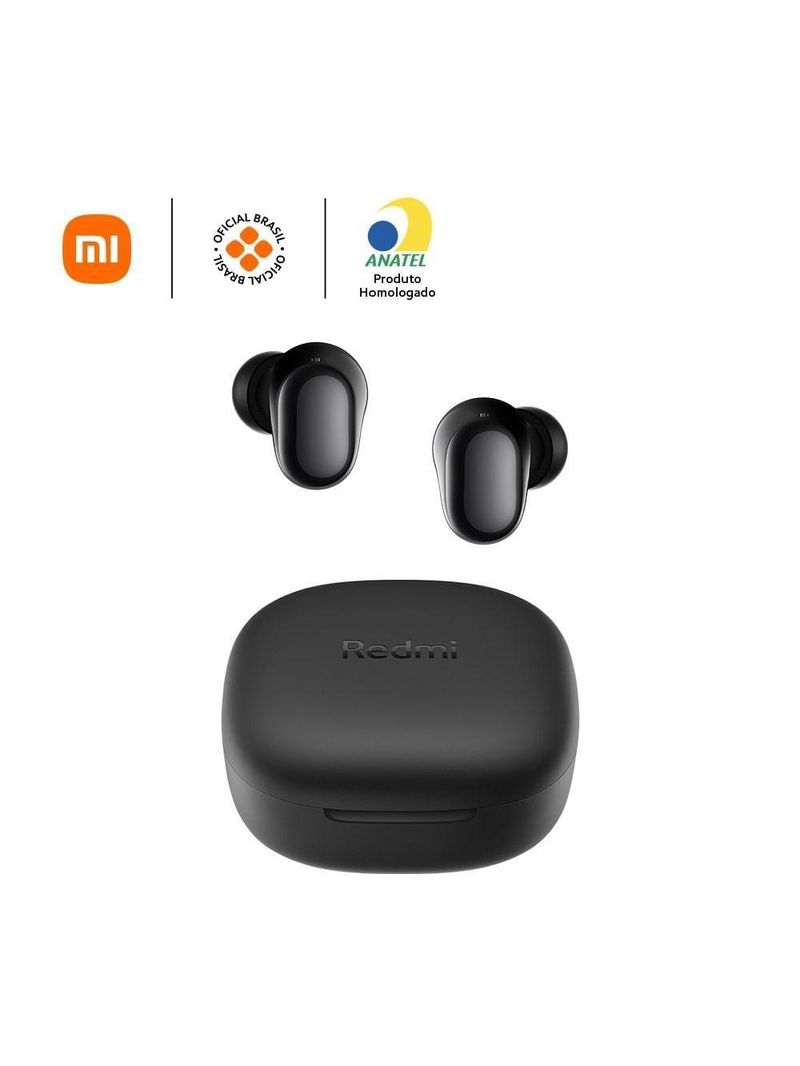 Fone Bluetooth Redmi Buds 6 Play Xiaomi Preto