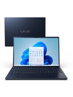 Notebook VAIO FE16 Intel® Core™ i3-1315U Windows 11 Home 8GB RAM 256GB SSD 16" IPS WUXGA Antirreflexo - Cinza Grafite