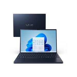 Notebook VAIO FE16 Intel® Core™ i3-1315U Windows 11 Home 8GB RAM 256GB SSD 16" IPS WUXGA Antirreflexo - Cinza Grafite