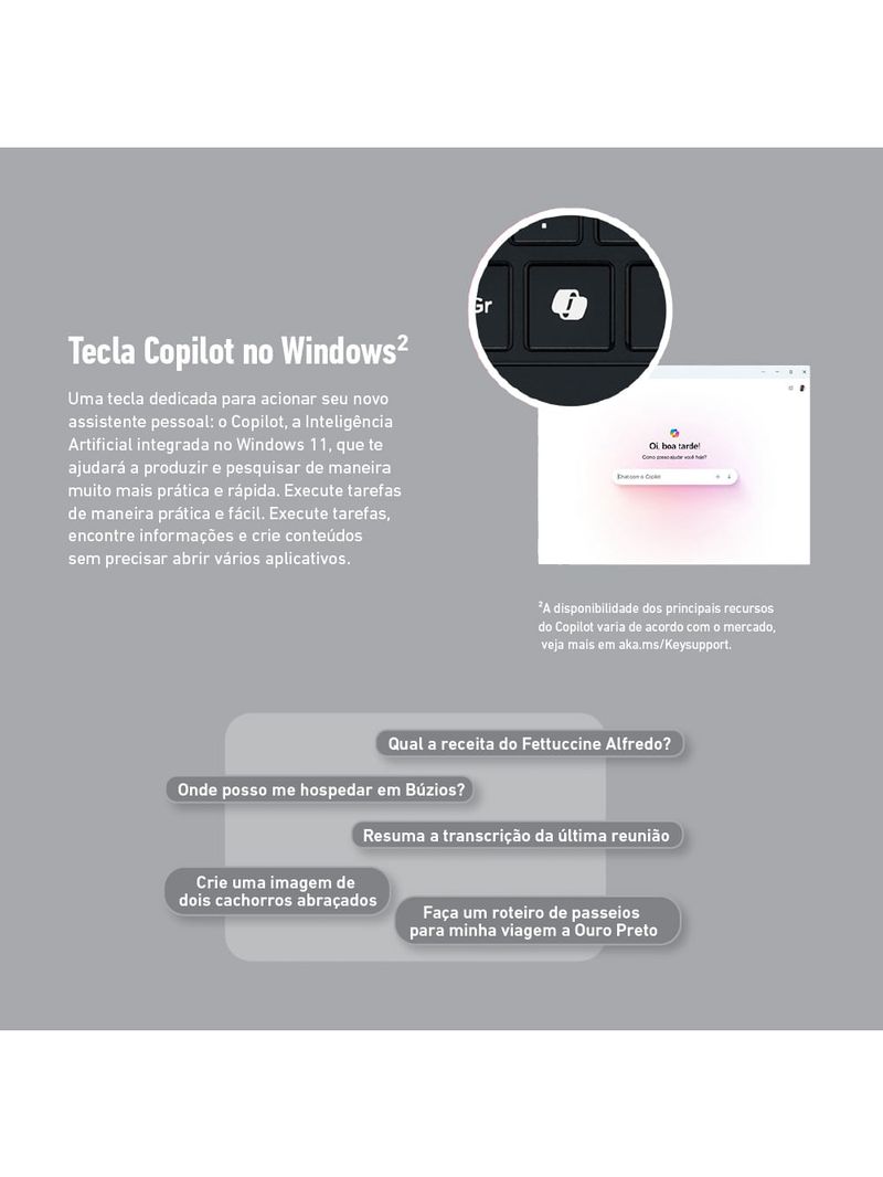 Notebook VAIO FE16 Intel® Core™ i3-1315U Windows 11 Home 8GB RAM 256GB SSD 16" IPS WUXGA Antirreflexo - Cinza Grafite