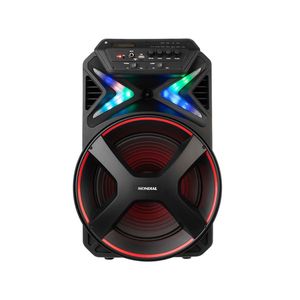 Caixa amplificada mondial cm-400 com bluetooth, usb e rádio fm - 400w