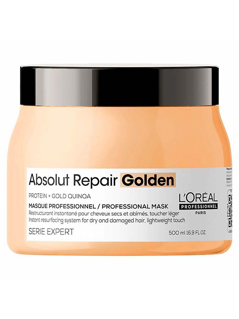 L'oréal professionnel absolut repair gold quinoa + protein - máscara light de tratamento