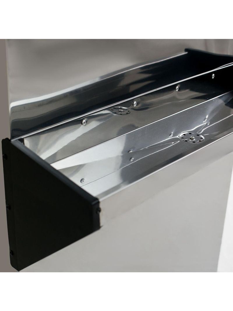 Bebedouro Industrial Coluna Knox 50L 1 Torneira Gelada 1 Torneira Natural Inox 220V (KX05-D NG 2T)