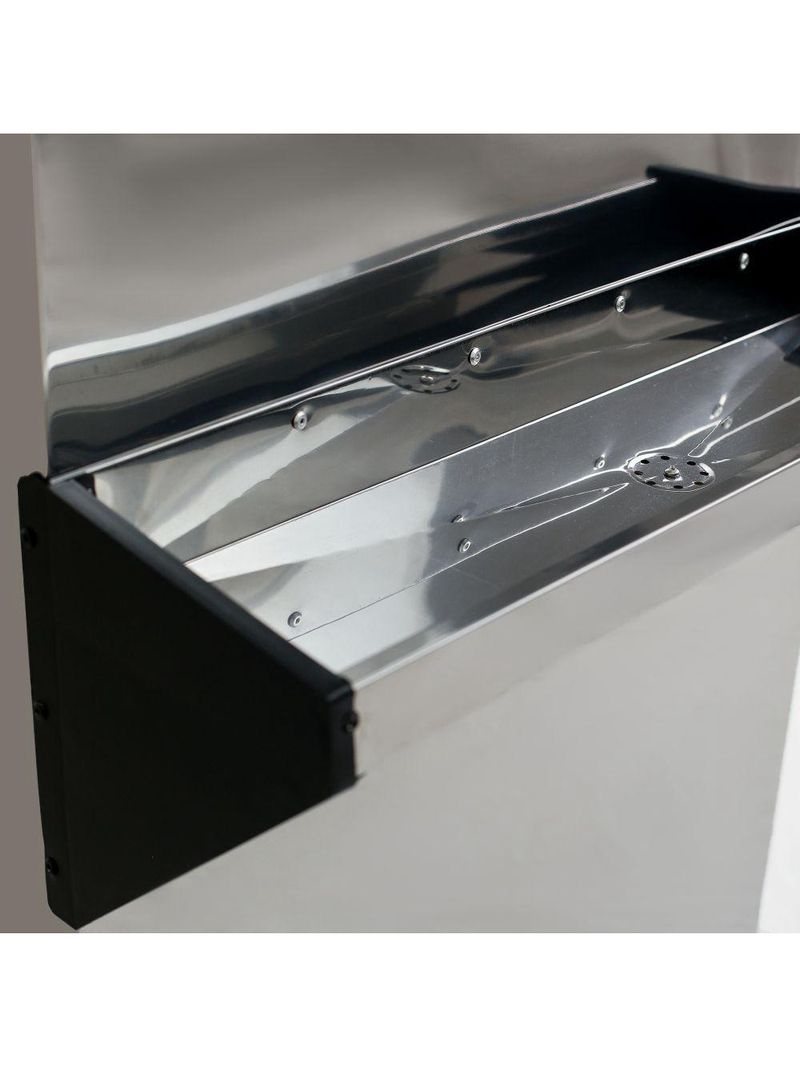 Bebedouro Industrial Mesa Knox 25L 1 Torneira Gelada 1 Torneira Natural Inox 127V (KX02B-C NG 2T)