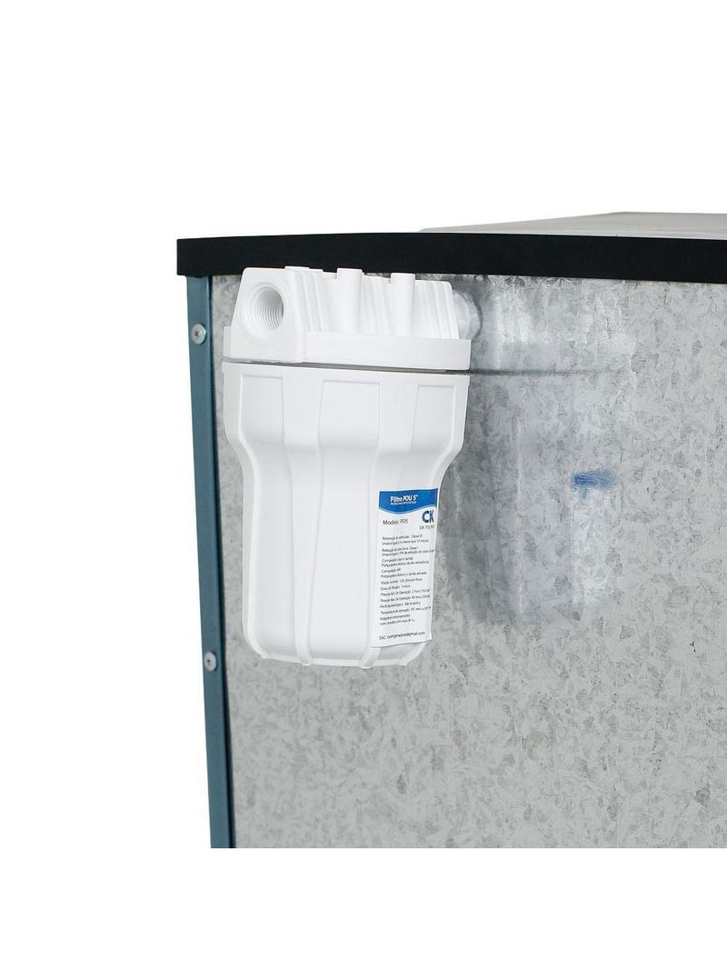 Bebedouro Industrial Mesa Knox 25L 1 Torneira Gelada 1 Torneira Natural Inox 127V (KX02B-C NG 2T)